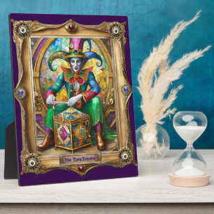 Mardi Gras Realm Portretten - De tijdreiziger Fotoplaat