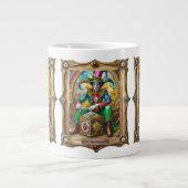 Mardi Gras Realm Portretten - De tijdreiziger Grote Koffiekop (Voorkant)