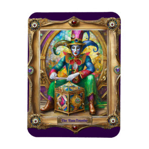 Mardi Gras Realm Portretten - De Tijdreiziger Magneet