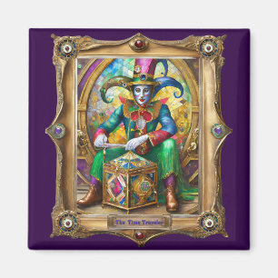 Mardi Gras Realm Portretten - De Tijdreiziger Magneet