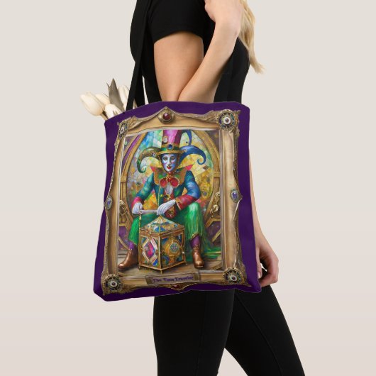 Mardi Gras Realm Portretten - De tijdreiziger Tote Bag (Dichtbij)