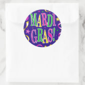 MARDI GRAS RONDE STICKER (Tas)
