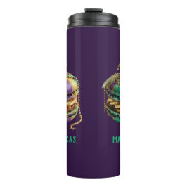 Mardi Gras Royal Macaron Thermosbeker