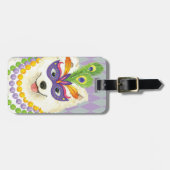 Mardi Gras Samoyed Bagagelabel (Voorkant horizontaal)