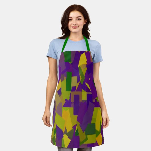 Mardi Gras Schort (Gedragen)