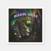 Mardi Gras Servet (Voorkant)