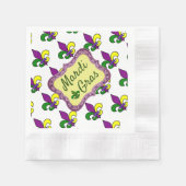 Mardi Gras Servet (Voorkant)