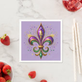 Mardi Gras servet (Insitu)