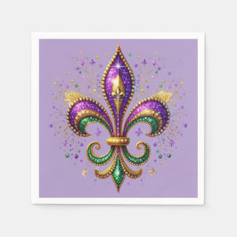 Mardi Gras servet