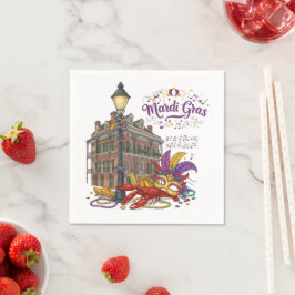 Mardi Gras Servet