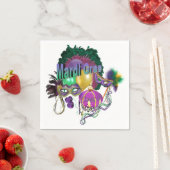 Mardi Gras Servetten (Insitu)