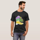 Mardi Gras Shake Your Bootie Majorette Boots T-shirt (Voorkant volledig)