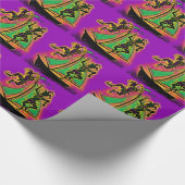 Mardi Gras Ship of Fools Cadeaupapier (Hoek)
