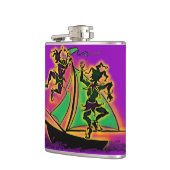 Mardi Gras Ship of Fools Heupfles (Links)