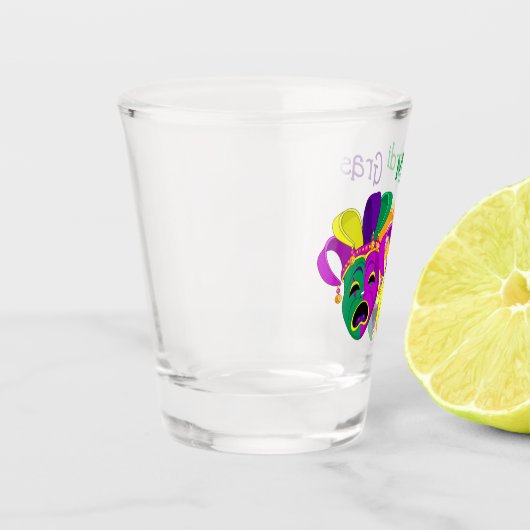 Mardi Gras Shot Glas (Links)