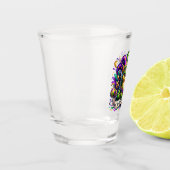 Mardi Gras Shot Glas (Links)
