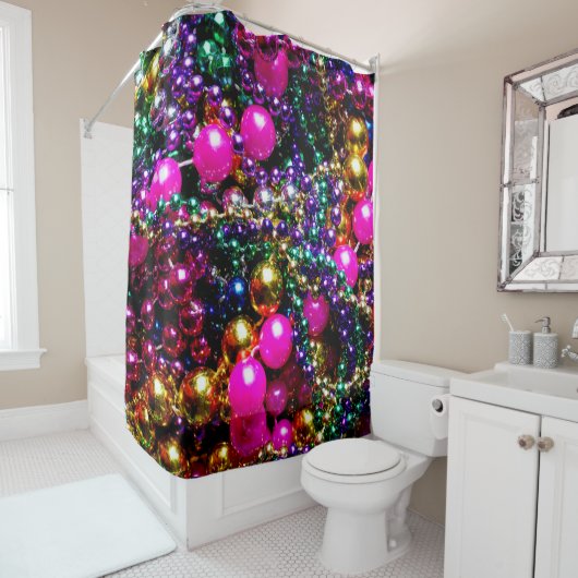 Mardi Gras SHOWER CURTAIN Douchegordijn (In situ)