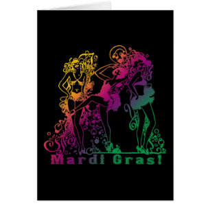 Mardi Gras Showgirl