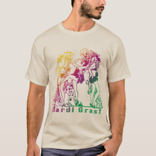 Mardi Gras Showgirl T-shirt