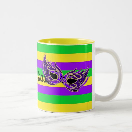 Mardi Gras Souvenir Coffee Mok Tea Cup (Rechts)