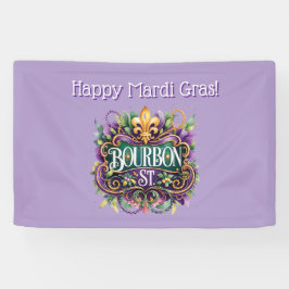 Mardi Gras-spandoek Spandoek
