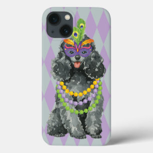 Mardi Gras Speelgoed Poodle Case-Mate iPhone Case