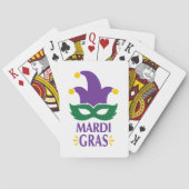 Mardi Gras-speelkaarten Pokerkaarten (Achterkant)
