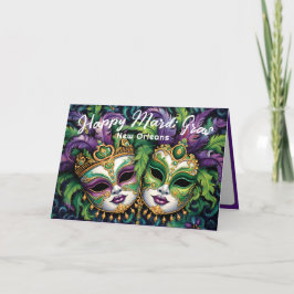 💜 Mardi Gras Splendor Kaart