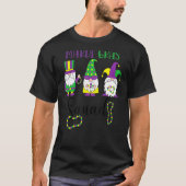 Mardi Gras Squad Gnomes Jester Pet Gnomes Mannen W T-shirt (Voorkant)