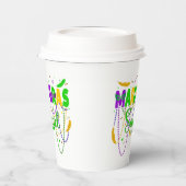 Mardi Gras Squad NOLA New Orleans Parade Papieren Bekers (Links)