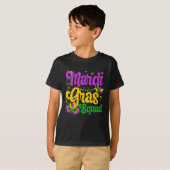 Mardi Gras Squad Party Costume T-shirt (Voorkant volledig)