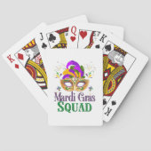Mardi Gras Squad Pokerkaarten (Achterkant)