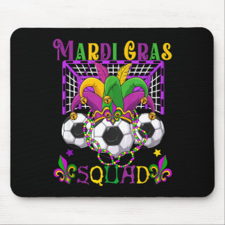 Mardi Gras Squad Soccer Equipment Player Team Funn Muismat