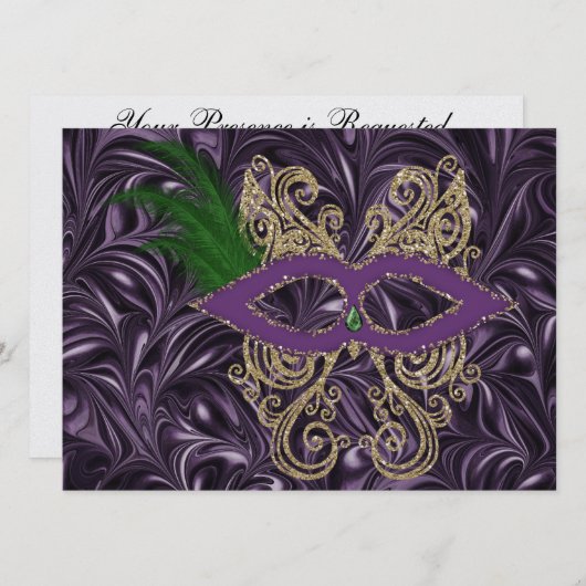 Mardi Gras - SRF Kaart (Voorkant / Achterkant)