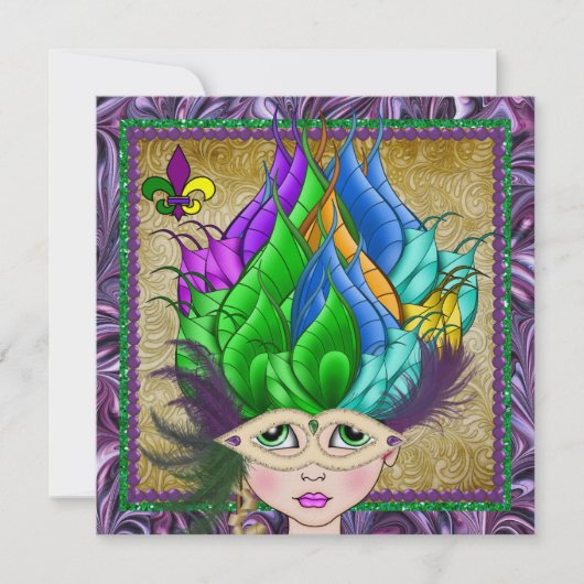 Mardi Gras - SRF Kaart (Voorkant)