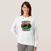 Mardi Gras Star Cat T-shirt (Voorkant volledig)