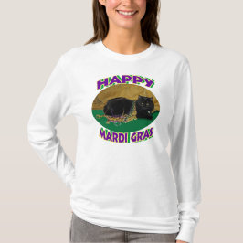 Mardi Gras Star Cat T-shirt