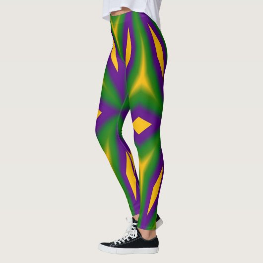 Mardi Gras Star Leggings (Links)