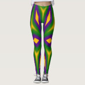 Mardi Gras Star Leggings (Voorkant)