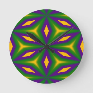 Mardi Gras Star Ronde Klok