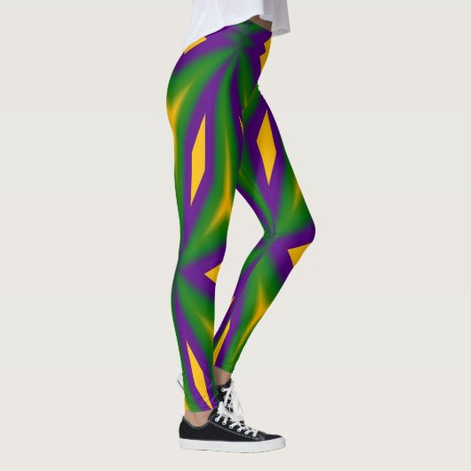 Mardi Gras Stars Leggings (Rechts)