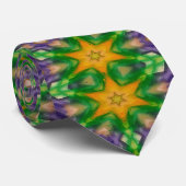 Mardi Gras Stars Stropdas (Opgerold)