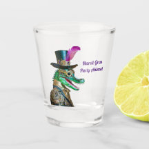 Mardi Gras Steampunk Feest Beest Alligator
