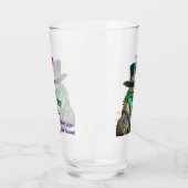 Mardi Gras Steampunk Party Dierlijke Alligator Glas (Links)