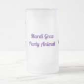 Mardi Gras Steampunk Party Dierlijke Alligator Matglas Bierpul (Center)