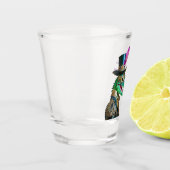 Mardi Gras Steampunk Party Dierlijke Alligator Shot Glas (Links)