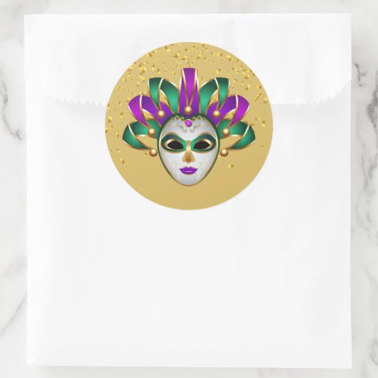 Mardi Gras Sticker (Tas)