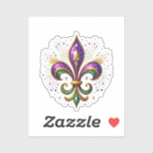 Mardi Gras Sticker (Vel)