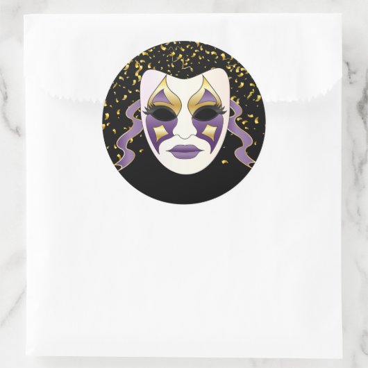 Mardi Gras Sticker (Tas)