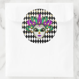 Mardi Gras Sticker
